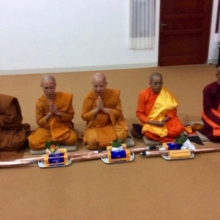 Para bhikkhuni menyampaikan anumodana