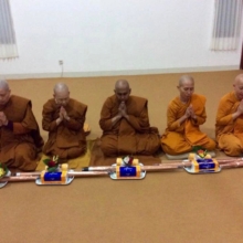 Para bhikkhuni menyampaikan anumodana